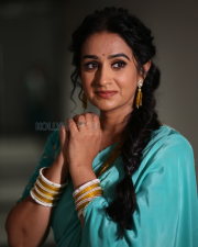 Actress Laya Gorty at Vadhala Movie Teaser Launch Event Photos 30