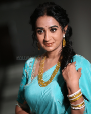Actress Laya Gorty at Vadhala Movie Teaser Launch Event Photos 35