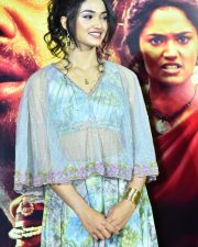 Actress Reeshma Nanaiah at KD The Devil Teaser Launch Event Pictures 01