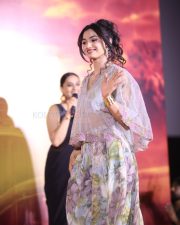 Actress Reeshma Nanaiah at KD The Devil Teaser Launch Event Pictures 10