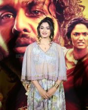 Actress Reeshma Nanaiah at KD The Devil Teaser Launch Event Pictures 16