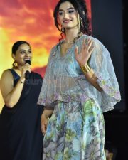 Actress Reeshma Nanaiah at KD The Devil Teaser Launch Event Pictures 36