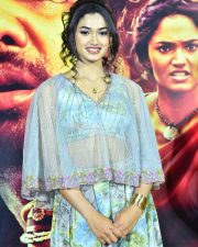 Actress Reeshma Nanaiah at KD The Devil Teaser Launch Event Pictures 41