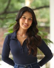 Heroine Niharika NM at Mithra Mandali Movie Interview Photos 13