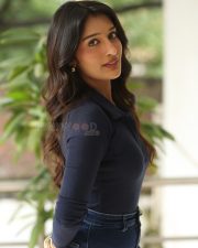 Heroine Niharika NM at Mithra Mandali Movie Interview Photos 16