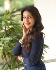 Heroine Niharika NM at Mithra Mandali Movie Interview Photos 26