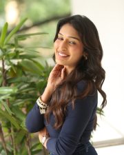 Heroine Niharika NM at Mithra Mandali Movie Interview Photos 28