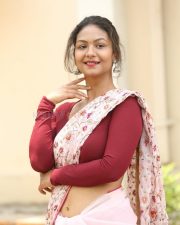 Actress Aditi Myakal At Eakam Teaser Launch Photos 16
