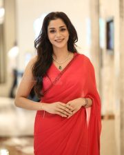 Actress Charitha Varma at Mayasabha Trailer Launch Photos 17