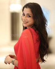 Actress Charitha Varma at Mayasabha Trailer Launch Photos 26