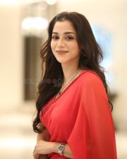 Actress Charitha Varma at Mayasabha Trailer Launch Photos 28