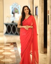 Actress Charitha Varma at Mayasabha Trailer Launch Photos 34