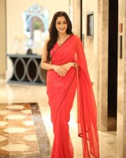 Actress Charitha Varma at Mayasabha Trailer Launch Photos 35