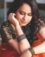 Actress Pallavi Dora Sexy Saree Photos 01