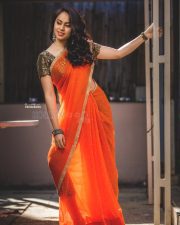 Actress Pallavi Dora Sexy Saree Photos 07