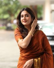 Actress Rabiya Khatoon at Meghalu Cheppina Prema Katha Trailer Launch Pictures 10