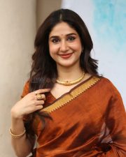 Actress Rabiya Khatoon at Meghalu Cheppina Prema Katha Trailer Launch Pictures 19