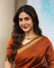 Actress Rabiya Khatoon at Meghalu Cheppina Prema Katha Trailer Launch Pictures 22