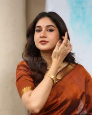 Actress Rabiya Khatoon at Meghalu Cheppina Prema Katha Trailer Launch Pictures 25