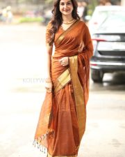 Actress Rabiya Khatoon at Meghalu Cheppina Prema Katha Trailer Launch Pictures 35