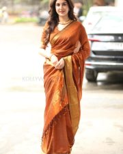 Actress Rabiya Khatoon at Meghalu Cheppina Prema Katha Trailer Launch Pictures 37