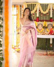 Actress Ira Dayanand at Sreeyas Chitra and Purna Naidu Production New Movie Launch Photos 14