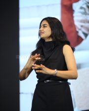 Heroine Mamitha Baiju at Dude Movie Blockbuster Meet Pictures 07