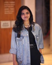 Heroine Mamitha Baiju at Dude Movie Pre Release Event Photos 19