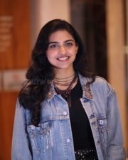 Heroine Mamitha Baiju at Dude Movie Pre Release Event Photos 20