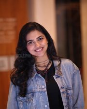 Heroine Mamitha Baiju at Dude Movie Pre Release Event Photos 21