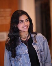 Heroine Mamitha Baiju at Dude Movie Pre Release Event Photos 22