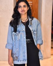 Heroine Mamitha Baiju at Dude Movie Pre Release Event Photos 31