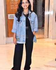 Heroine Mamitha Baiju at Dude Movie Pre Release Event Photos 32