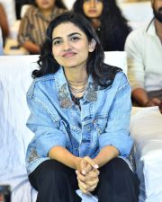 Heroine Mamitha Baiju at Dude Movie Pre Release Event Photos 34