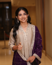 Heroine Mamitha Baiju at Kara Prerelease Event Pictures 01