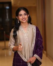 Heroine Mamitha Baiju at Kara Prerelease Event Pictures 01