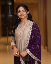 Heroine Mamitha Baiju at Kara Prerelease Event Pictures 02