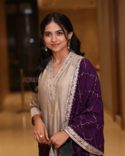 Heroine Mamitha Baiju at Kara Prerelease Event Pictures 04