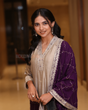 Heroine Mamitha Baiju at Kara Prerelease Event Pictures 06