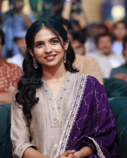 Heroine Mamitha Baiju at Kara Prerelease Event Pictures 10
