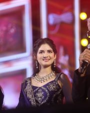 Actress Harshaali Malhotra at Akhanda 2 Movie Pre Release Event Photos 01