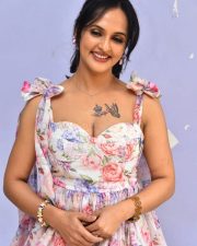 Actress Jyothi Poorvaj at Killer Movie Song Launch Event Pictures 09