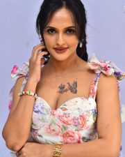 Actress Jyothi Poorvaj at Killer Movie Song Launch Event Pictures 10