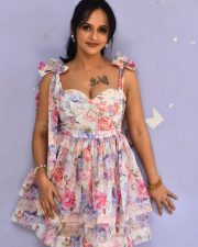 Actress Jyothi Poorvaj at Killer Movie Song Launch Event Pictures 11