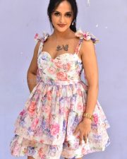 Actress Jyothi Poorvaj at Killer Movie Song Launch Event Pictures 22