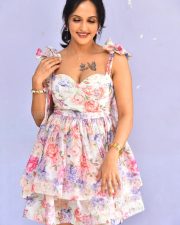 Actress Jyothi Poorvaj at Killer Movie Song Launch Event Pictures 26