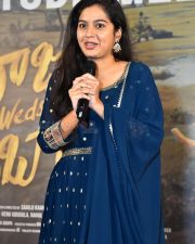 Actress Tejaswi Rao at Raju Weds Rambai Movie Success Meet Pictures 07