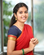 Heroine Tejaswi Rao at Raju weds Rambai Press Meet Photos 12