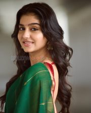 7G Rainbow Colony 2 Heroine Anaswara Rajan in a Green Silk Saree Photos 02 7G Rainbow Colony 2 Heroine Anaswara Rajan in a Green Silk Saree Photos 02