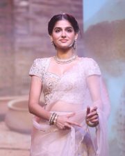 Beautiful Heroine Anaswara Rajan at Champion Movie Trailer Launch Photos 02